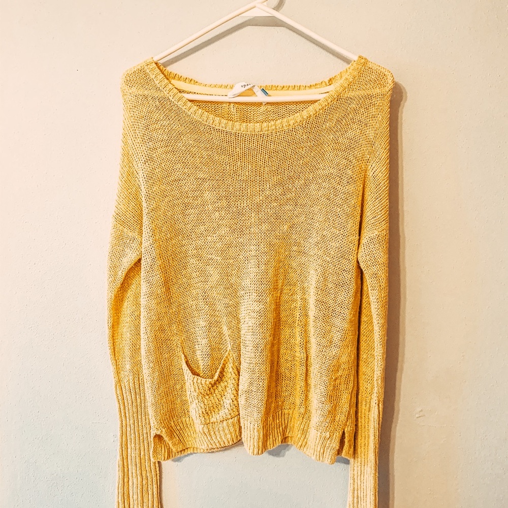Yellow sweater